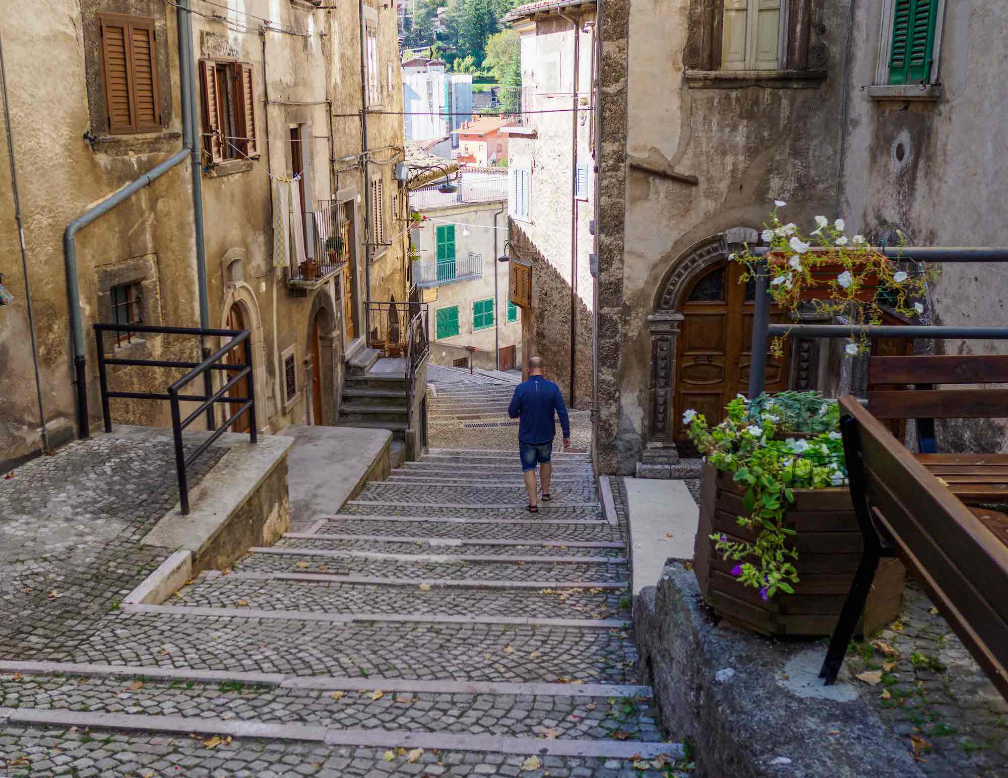 Walking in Italy